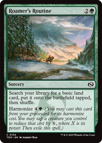 Roamer's Routine, Tarkir: Dragonstorm 154