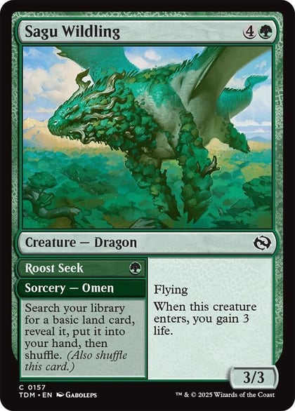 Sagu Wildling, Tarkir: Dragonstorm 157