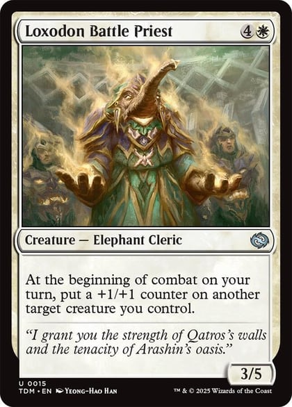 Loxodon Battle Priest, Tarkir: Dragonstorm 15