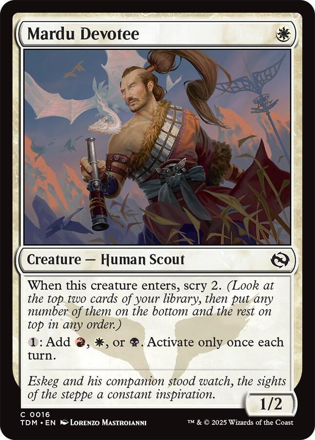 Mardu Devotee, Tarkir: Dragonstorm 16