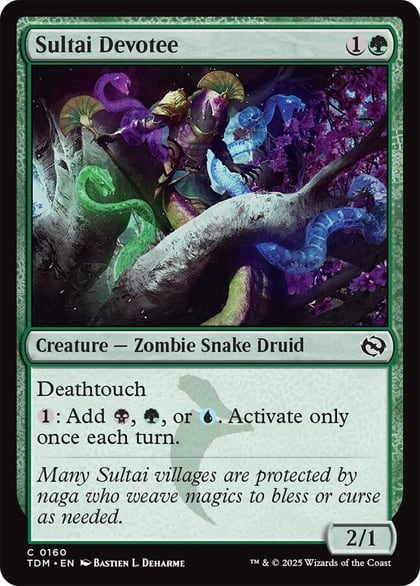 Sultai Devotee, Tarkir: Dragonstorm 160