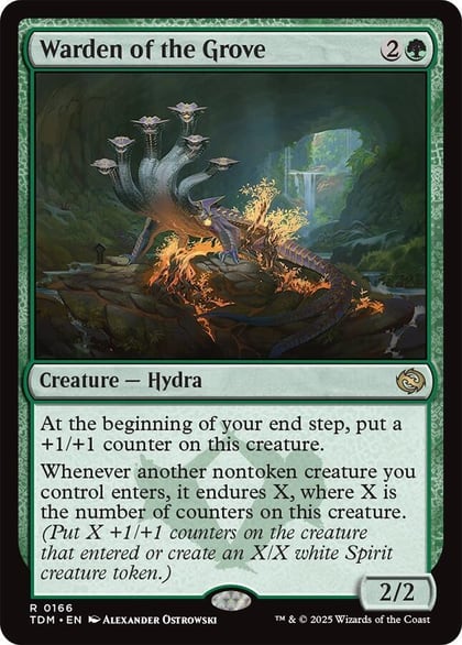 Warden of the Grove, Tarkir: Dragonstorm 166