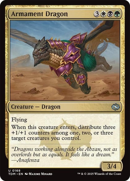 Armament Dragon, Tarkir: Dragonstorm 168