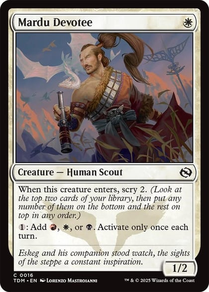 Mardu Devotee, Tarkir: Dragonstorm 16