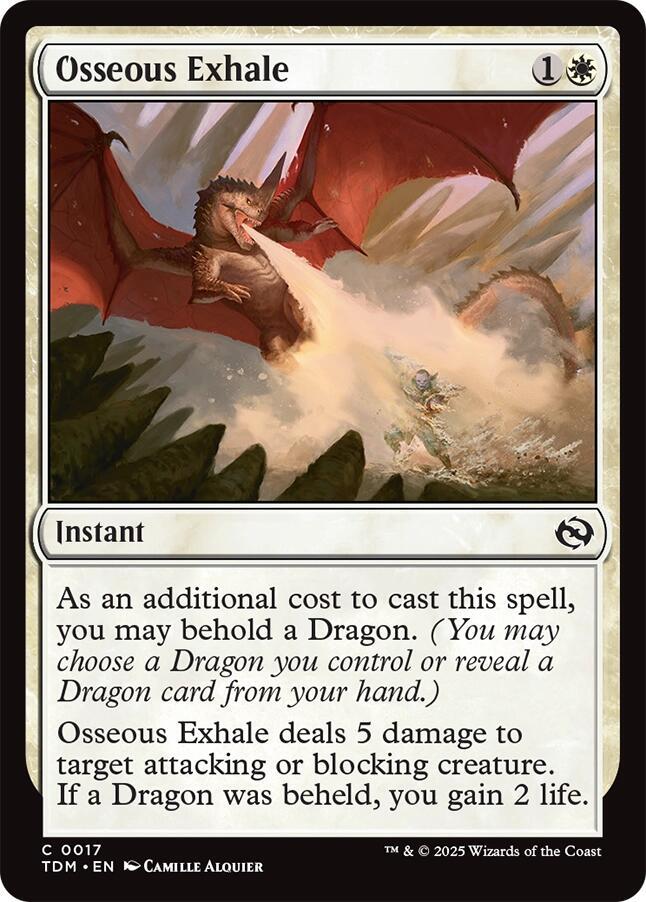 Osseous Exhale, Tarkir: Dragonstorm 17