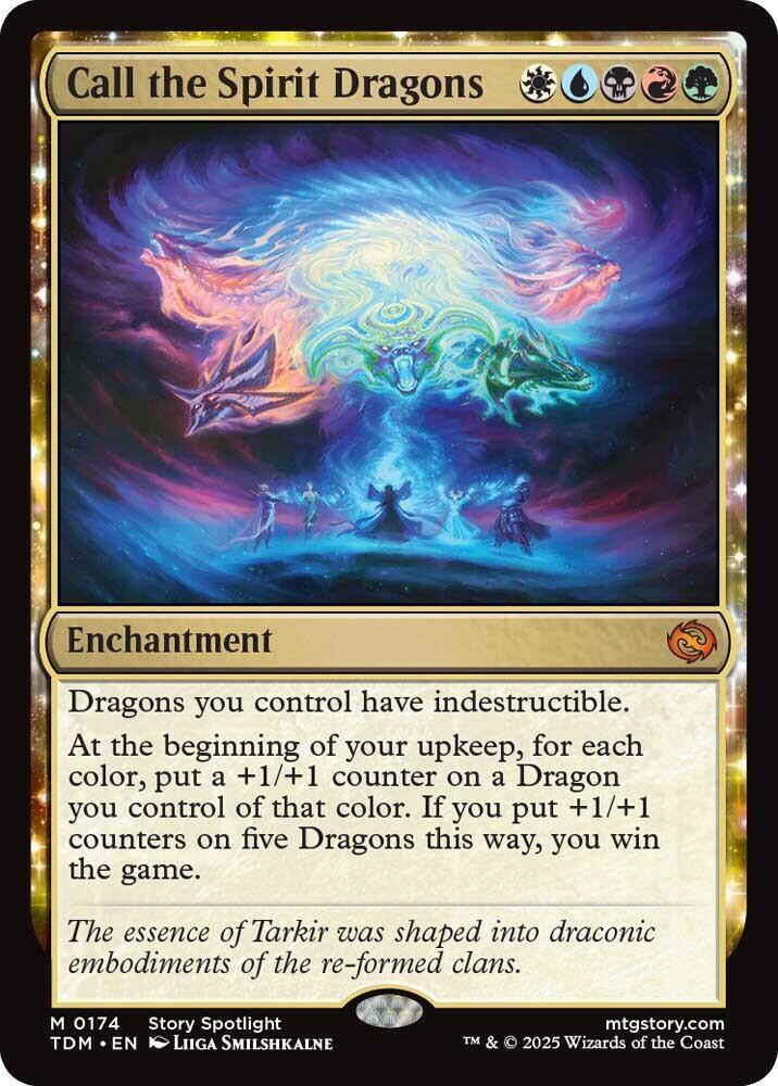 Call the Spirit Dragons, Tarkir: Dragonstorm 174