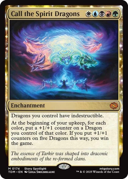 Call the Spirit Dragons, Tarkir: Dragonstorm 174