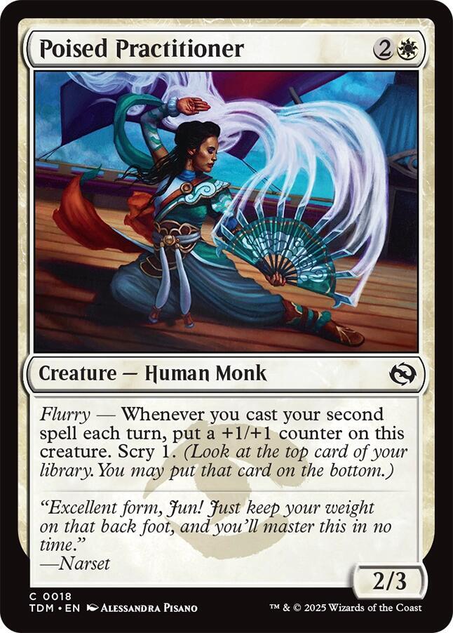 Poised Practitioner, Tarkir: Dragonstorm 18
