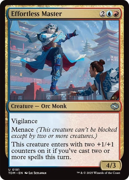 Effortless Master, Tarkir: Dragonstorm 181