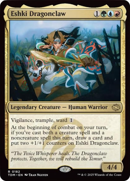 Eshki Dragonclaw, Tarkir: Dragonstorm 182