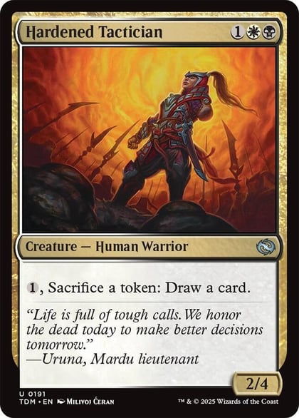 Hardened Tactician, Tarkir: Dragonstorm 191