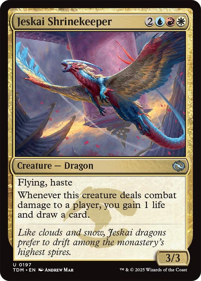 Jeskai Shrinekeeper, Tarkir: Dragonstorm 197