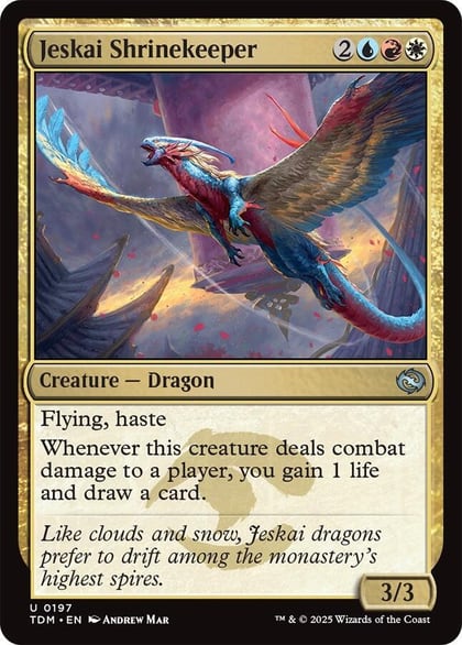 Jeskai Shrinekeeper, Tarkir: Dragonstorm 197