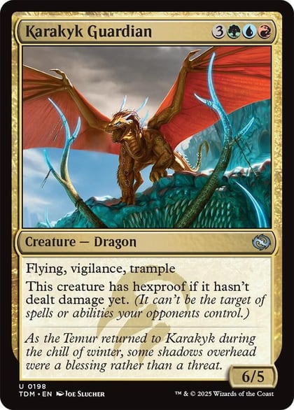 Karakyk Guardian, Tarkir: Dragonstorm 198