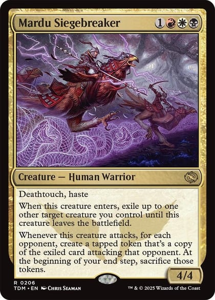 Mardu Siegebreaker, Tarkir: Dragonstorm 206