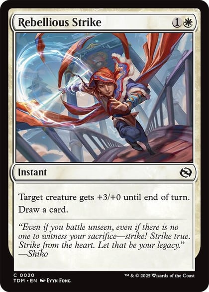 Rebellious Strike, Tarkir: Dragonstorm 20