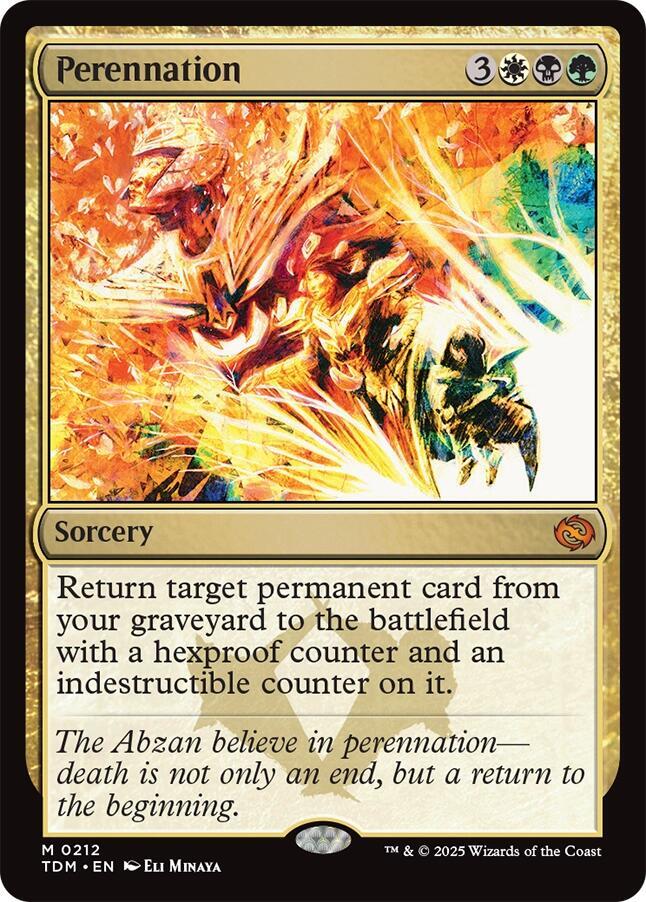 Perennation, Tarkir: Dragonstorm 212