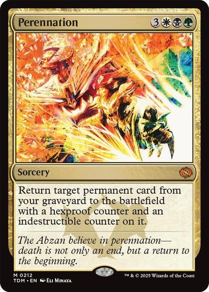 Perennation, Tarkir: Dragonstorm 212