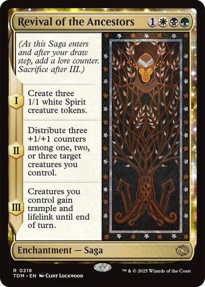 Revival of the Ancestors, Tarkir: Dragonstorm 218