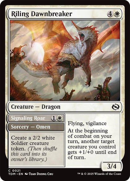 Riling Dawnbreaker, Tarkir: Dragonstorm 21