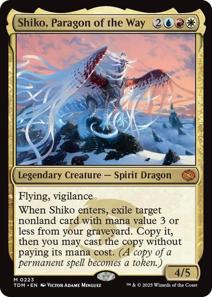 Shiko, Paragon of the Way, Tarkir: Dragonstorm 223
