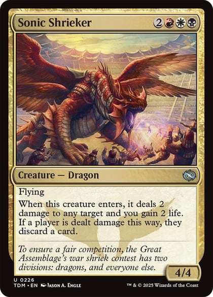 Sonic Shrieker, Tarkir: Dragonstorm 226