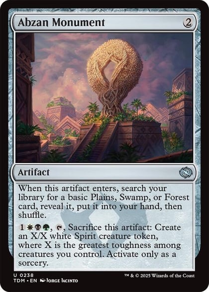 Abzan Monument, Tarkir: Dragonstorm 238