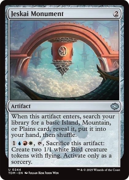 Jeskai Monument, Tarkir: Dragonstorm 244