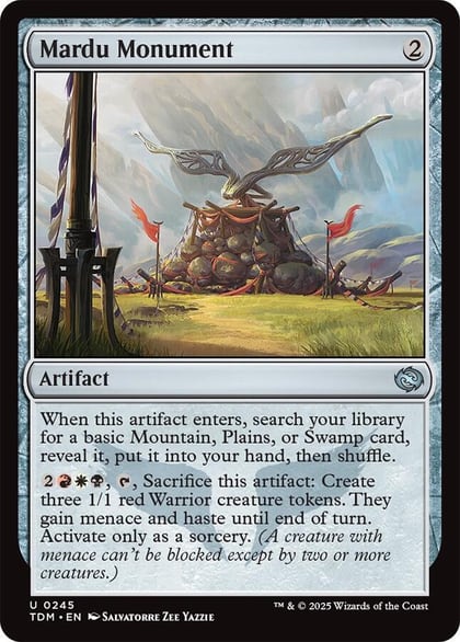 Mardu Monument, Tarkir: Dragonstorm 245