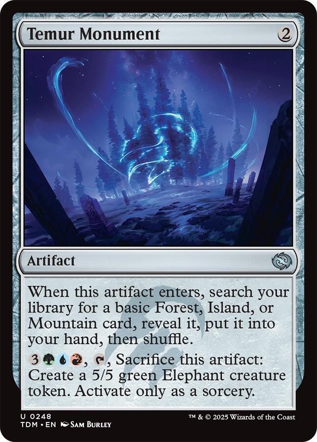 Temur Monument, Tarkir: Dragonstorm 248