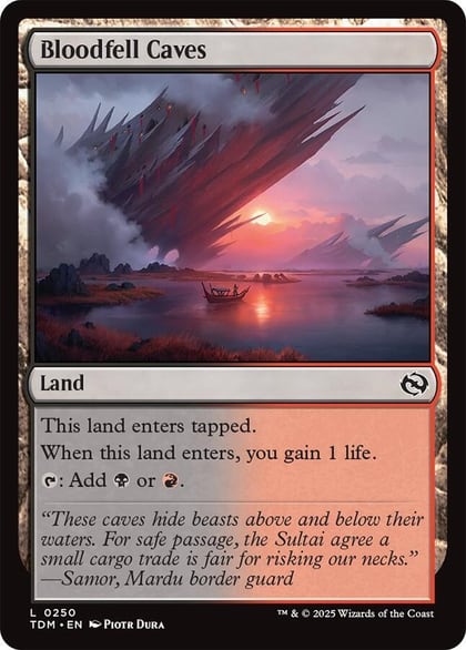 Bloodfell Caves, Tarkir: Dragonstorm 250