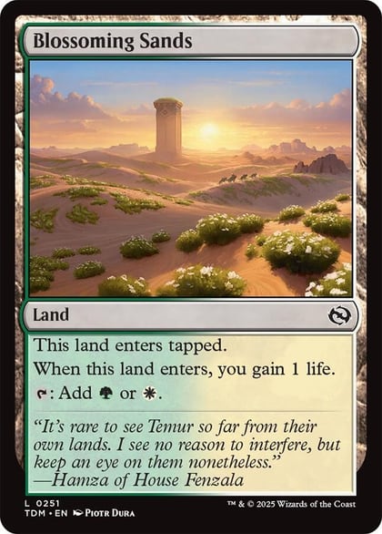Blossoming Sands, Tarkir: Dragonstorm 251