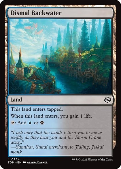 Dismal Backwater, Tarkir: Dragonstorm 254