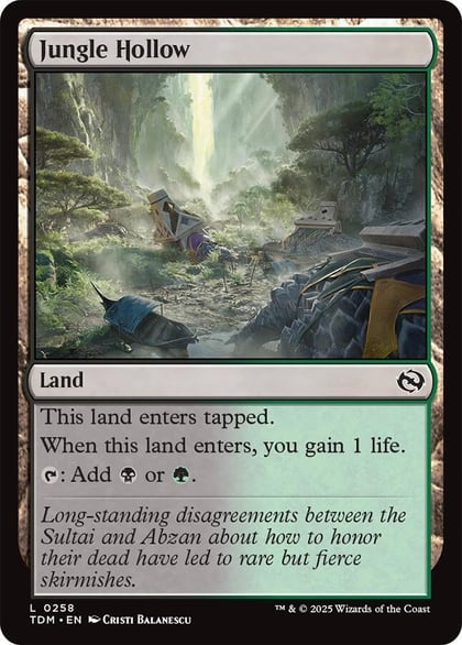 Jungle Hollow, Tarkir: Dragonstorm 258