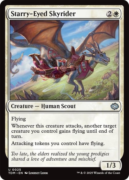 Starry-Eyed Skyrider, Tarkir: Dragonstorm 25