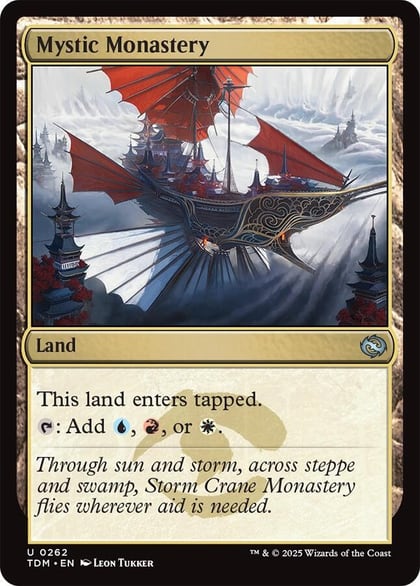 Mystic Monastery, Tarkir: Dragonstorm 262