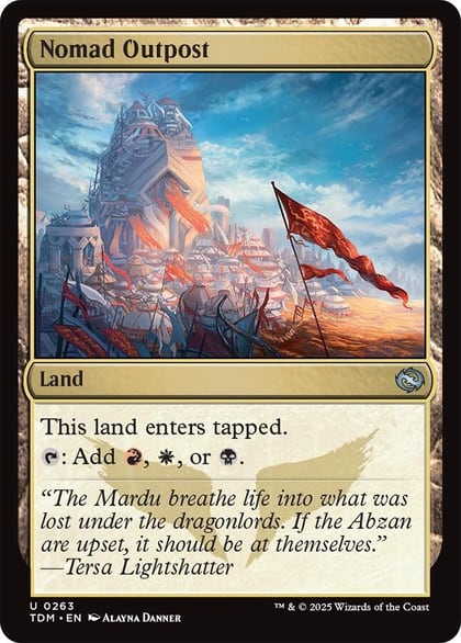 Nomad Outpost, Tarkir: Dragonstorm 263