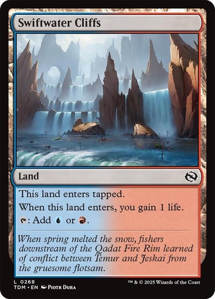 Swiftwater Cliffs, Tarkir: Dragonstorm 268