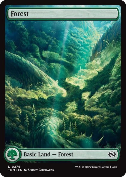 Forest (0276), Tarkir: Dragonstorm 276