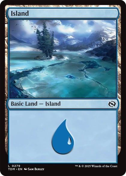Island (0279), Tarkir: Dragonstorm 279
