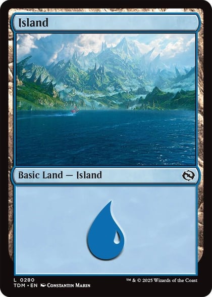 Island (0280), Tarkir: Dragonstorm 280