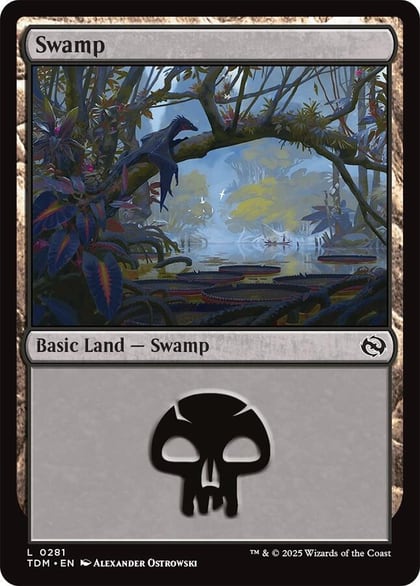 Swamp (0281), Tarkir: Dragonstorm 281