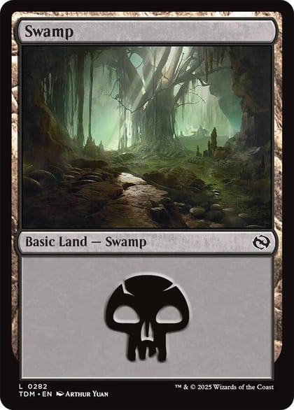 Swamp (0282), Tarkir: Dragonstorm 282