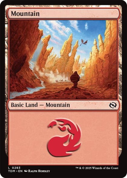 Mountain (0283), Tarkir: Dragonstorm 283