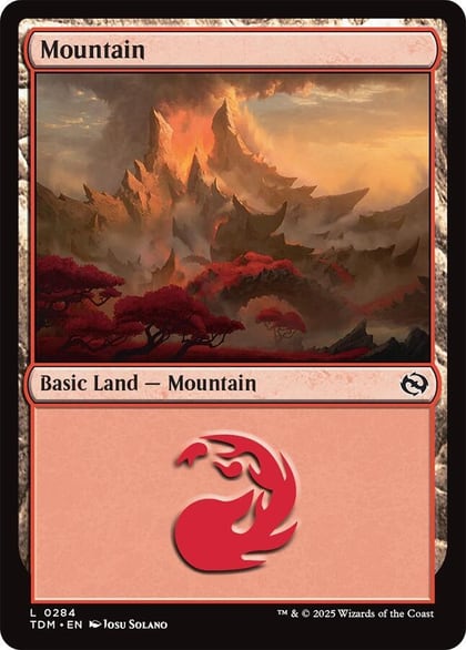 Mountain (0284), Tarkir: Dragonstorm 284