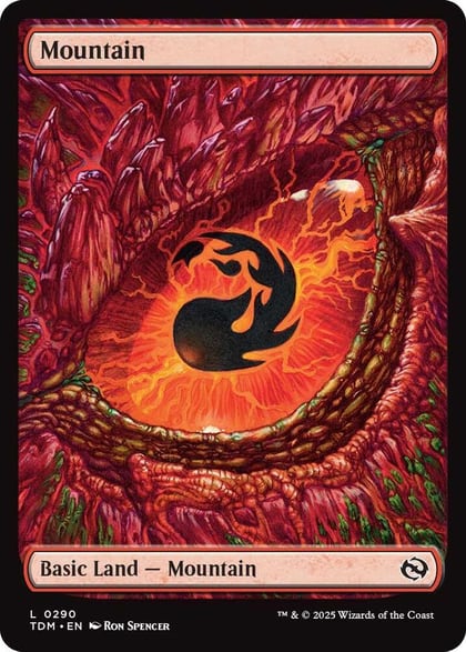 Mountain (0290), Tarkir: Dragonstorm 290