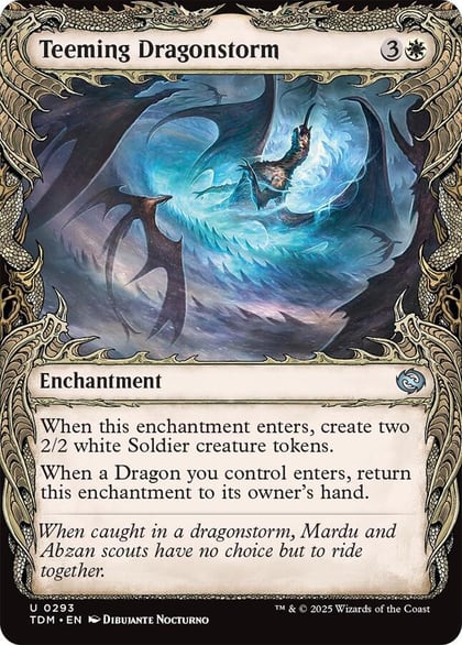 Teeming Dragonstorm (Showcase), Tarkir: Dragonstorm 293