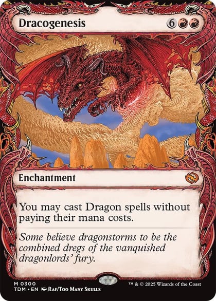 Dracogenesis (0300) (Showcase), Tarkir: Dragonstorm 300