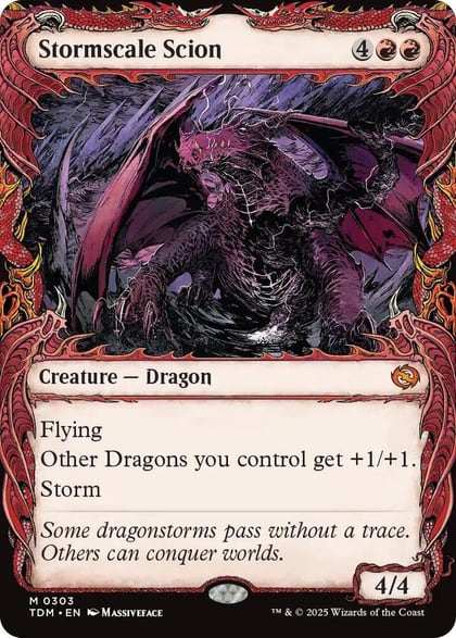 Stormscale Scion (Showcase), Tarkir: Dragonstorm 303
