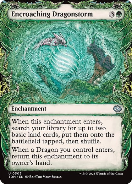 Encroaching Dragonstorm (Showcase), Tarkir: Dragonstorm 305